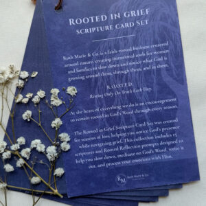 Rooted In Grief Scripture Card Set